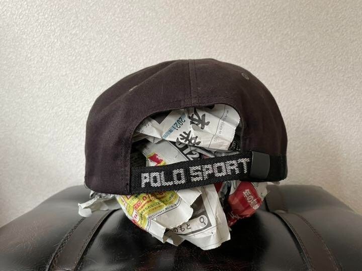 Used Polo Sport 90's Cap, Black & Blue, One Size | eBay