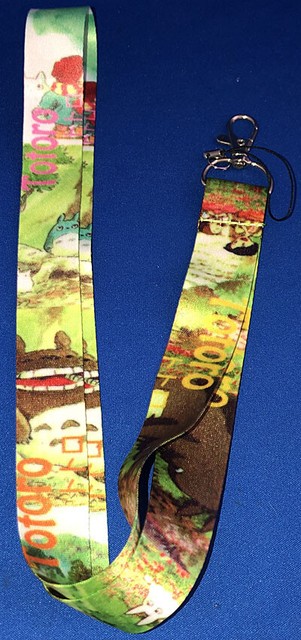 My Neighbor Totoro 18" Lanyard Keychain Green Studio Ghibli | eBay