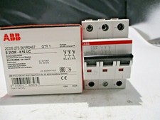NEW ABB S203M-K16US 3 POLE 16A/AMP CIRCUIT BREAKER