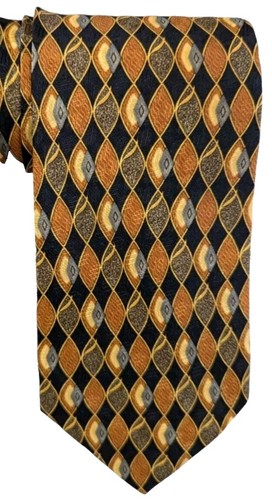 アーガイル Ermenegildo Zegna Neck Tie Multicolored Pattern Pre-Owned Made In