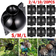2/4/10/20PCS Plant Rooting High Pressure Propagation Ball Root Grow Grafting Box