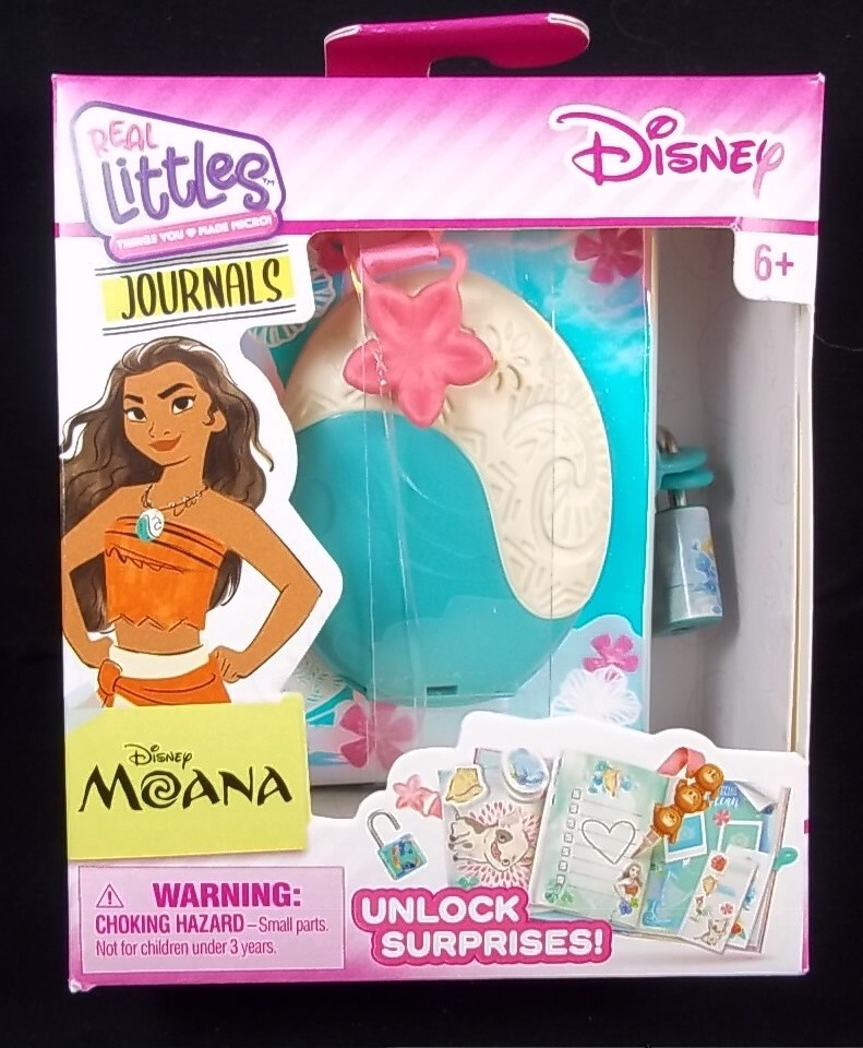 Real Littles Disney Moana Mini journal with surprises NEW | eBay