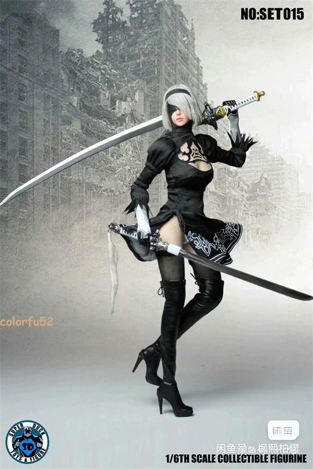 SUPER PATO 1/6 NieR 2b YoRHa Nº 2 Tipo B Figura Set 015 12" Juguetes Foto 2 de 4