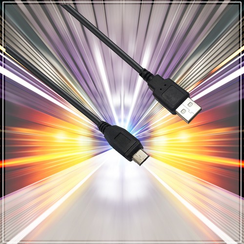 1, 3 O 5 X Cavo di Carica Cavo Dati USB Su Micro USB Nero