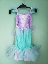 DISNEY STORE PRINCESS ARIEL LITTLE MERMAID PURPLE HALLOWEEN COSTUME DRESS UP 3
