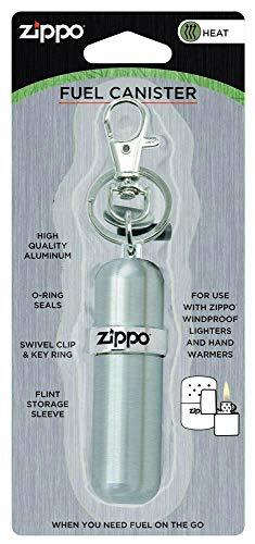 Zippo Fuel Street Canister Chrome , Grey