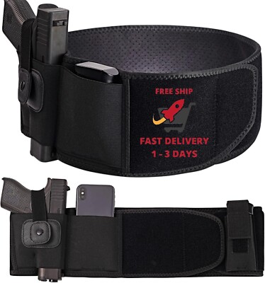 Funda de banda abdominal para porte oculto - Fundas de armas para mujeres y