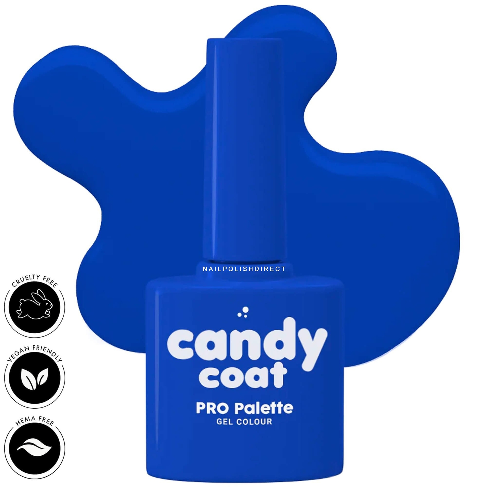 Candy Coat Pro Palette - Hema Free Gel Polish - Hettie 10ml