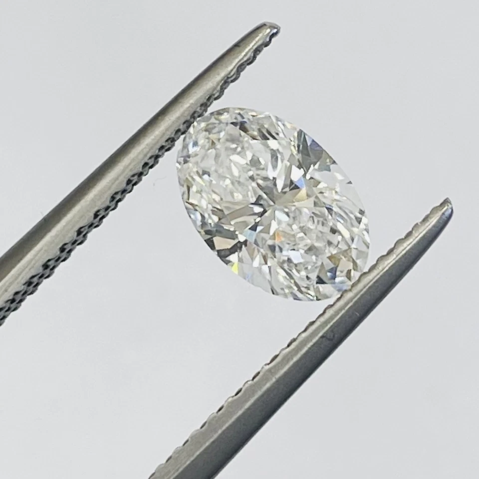 GIA Certified Natural Loose Diamond Oval Cut 1.00 Carat D IF For Jewelry - Image 2 of 4