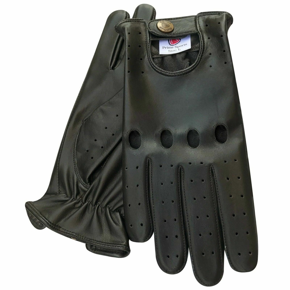 PSS Retro Style Quality Soft Leather Men's Driving Gloves Unlined Chauffeur  502