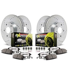 Power Stop K7226-26 Z26 Street Warrior Brake Kit For 2016-2024 Chevy Camaro Ss