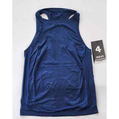 FourLaps Purpose Seamless Tank Womens XS/S Midnight Blue Gym Athleisure NWT $68