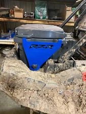 RZR Cooler Mount Brackets Polaris Northstar 30qt Powder Coated Blue RZR 