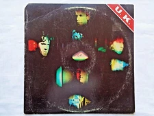 U.K. Self Titled 1st Album 1978 Polydor PD-1-6146  Masterdisk Press w/ Inner VG-