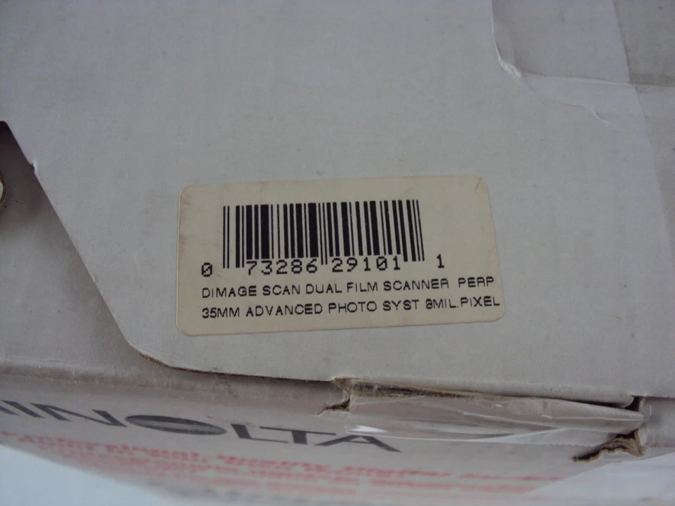 Minolta Dimage Scan Dual Model F-2400 35mm Digital Film Slide Scanner NEW in Box - Image 4 of 4