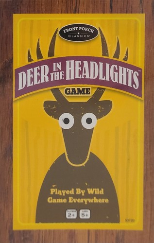Deer In The Headlights Family Fun Card &amp; Dice Game by Front Porch ...