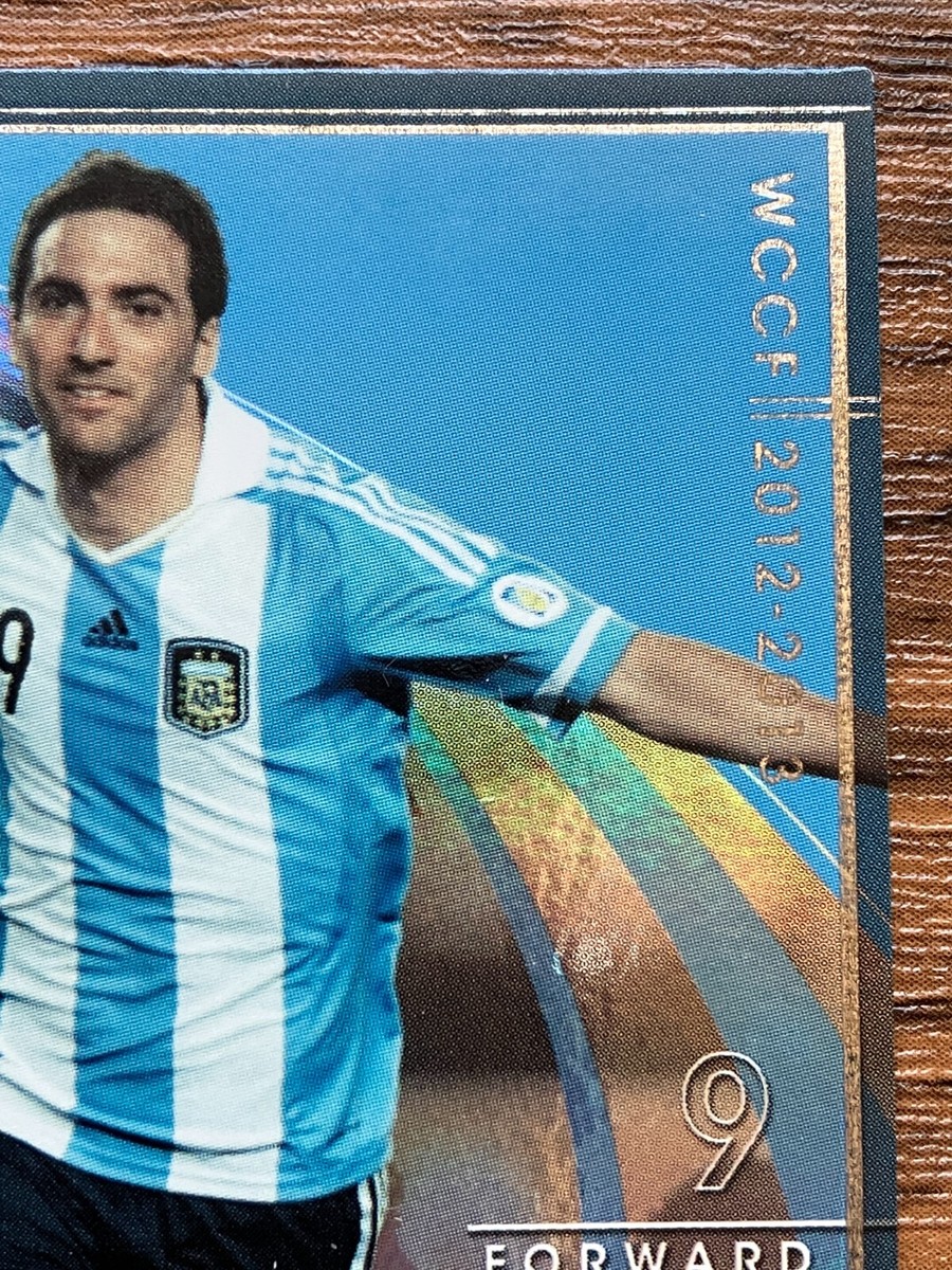 Free Shipping! Panini WCCF 2012/2013 Gonzalo Higuain