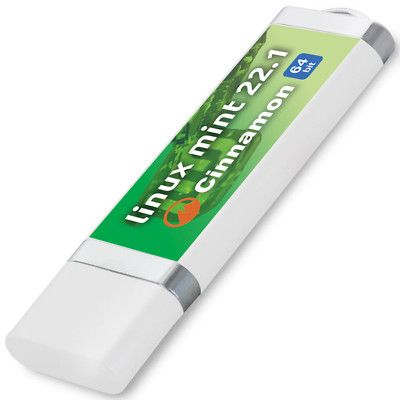 Linux Mint 22.1 ''Xia'' Cinnamon Deutsch auf DVD oder USB-Stick NEU 2025