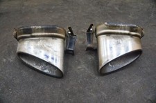Set of 2 Left Right Exhaust Tip 3W0253682 OEM Bentley Flying Spur GT GTC 2005