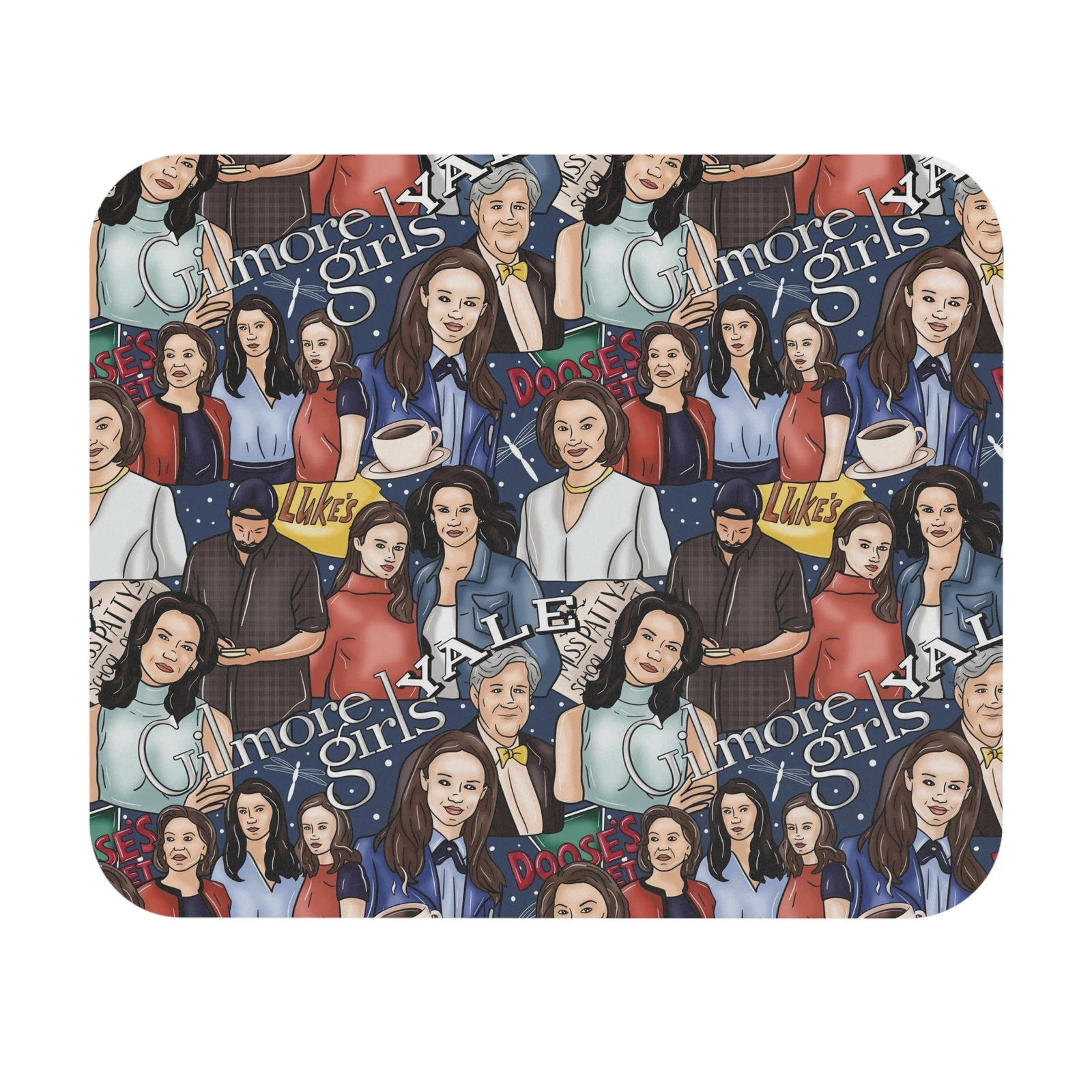 Gilmore Girls Mouse Pad for Office and Workspace Decor
