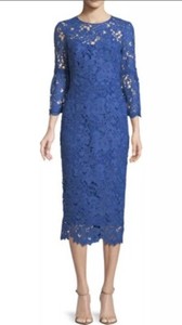 lela rose lace sheath dress