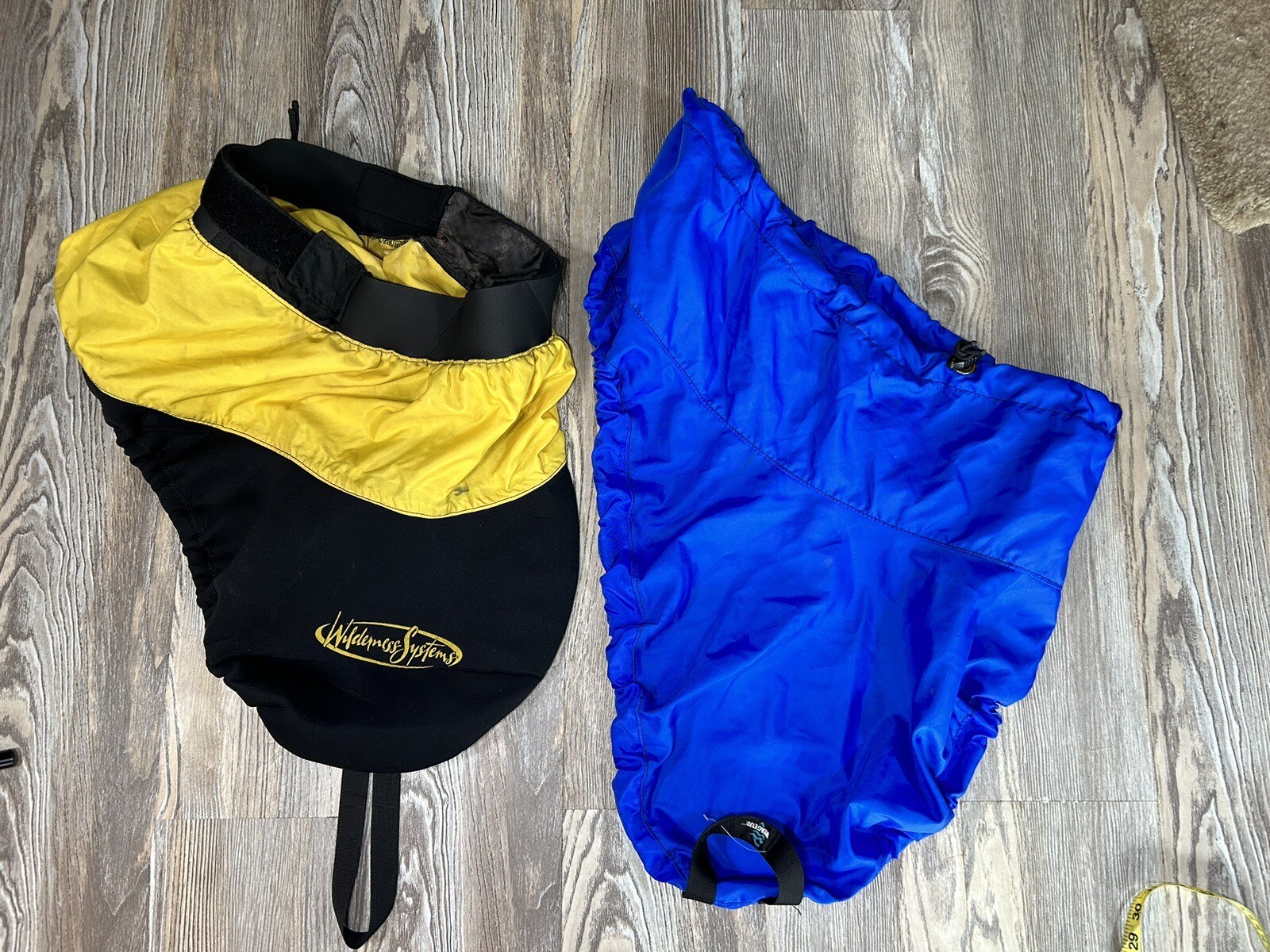 Lot of 2 Kayak Spray Skirt Wilderness Systems and Voyageur *Read* EXCELLENT