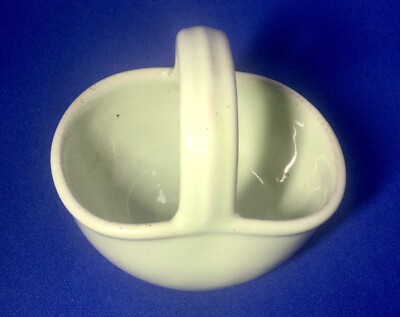 Bourne DENBY - Vintage hellgrüner Posy Korb - guter Zustand