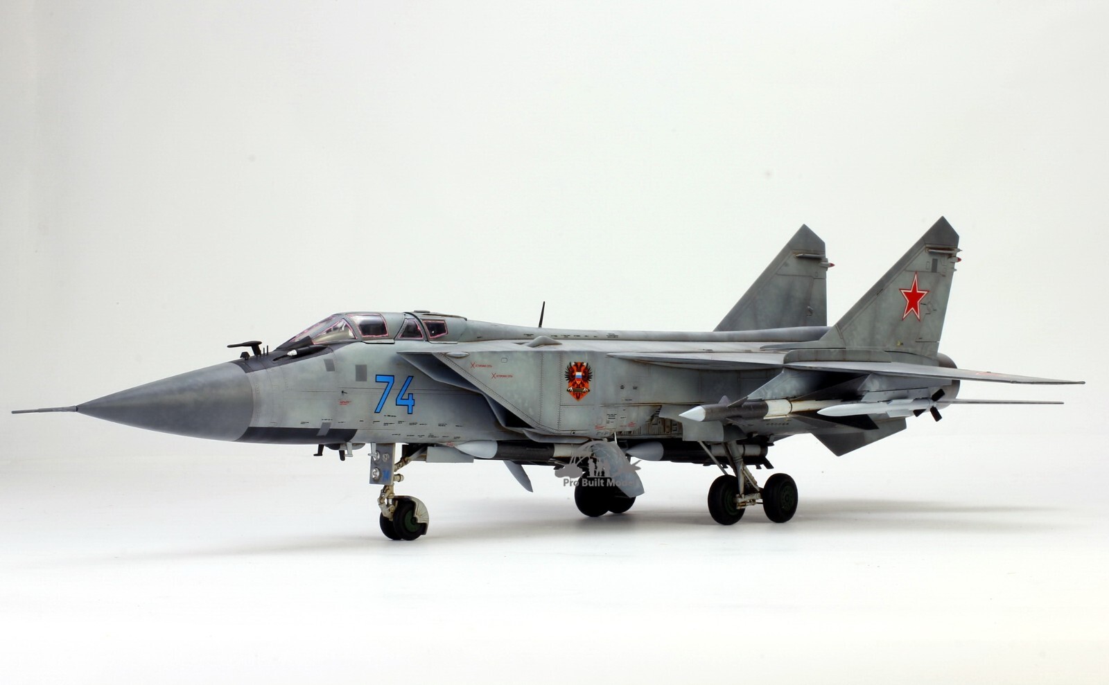 PreSale Russia MiG-31 Foxhound 1:48 Pro Built Model
