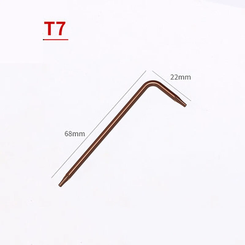 S2 Torx Key T6-T50 Solid Wrench Star Key LONG Double Ended L-Shaped Allen Key - Image 4 of 4