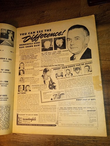 Sir! A Magazine For Males December, 1952 Nudist Camps, Marilyn Monroe - Picture 6 of 18