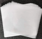 1000 12" REUSEABLE CLEAR POLYTHENE RECORD SLEEVES / COVERS 450G FREE 24 H DEL