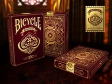 Bicycle Collectors Red Playing Cards New Deck