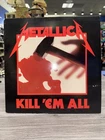 Metallica KILL ‘EM ALL LP Megaforce Records 1983 MRI 069 1st Press VG+