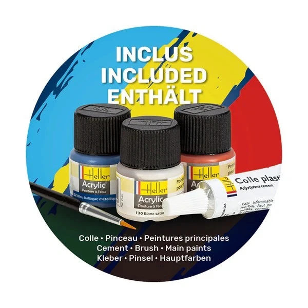 Heller: STARTER KIT Yamaha TY 125 in 1:8 - Immagine 3 di 4