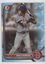 2022 Bowman Draft Sky Blue 272/499 Mikey Romero #BD-42 5aj
