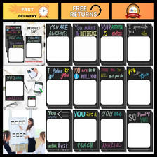 24 Pcs Inspirational Sticky Notes - Motivational Notepads for Office, School & T