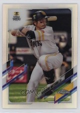2021 Chrome NPB Nippon Professional Baseball Refractor Nobuhiro Matsuda #81 oh8