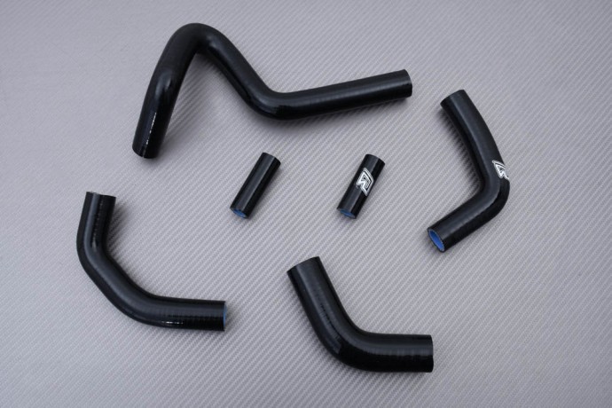 Kit durites radiateur eau noir Ducati SBK 999 H4 pour rénovation et entretien moto