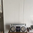 Panasonic RX-5085 Boombox Cassette Dolby System AM/FM Radio Silver