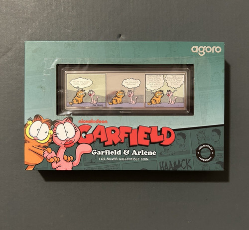 Jim Davis Garfield & Arlene “Purrrfect Together” 999 Silver LE #0387/1000