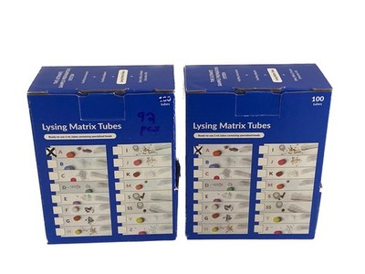 (192) MP BIOMEDICALS DNA Lysing Matrix A 2mL Tubes w/ Garnet & Ceramic 6910100