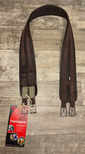 NEW 56'' THOROWGOOD BROWN PADDED CONTOURED ENGLISH GIRTH ANTISLIP
