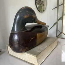Duck decoy Hand-Painted Wooden Duck Hunting Decoy -