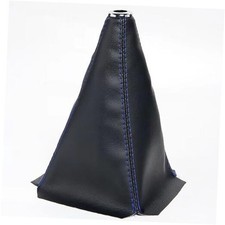 Car Gear Shift Knob Cover, Universal Dust Cover Boot for Car BLACK BLUE