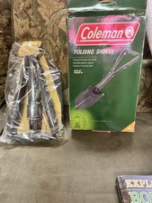 Coleman Folding Shovel 23  Camping Tool 10  Folded w/ Serrated Edge New in Box
