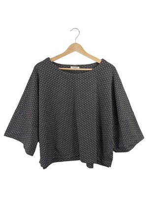 Max Studio Pullover Damen Gr. 40 Rundhals Langarm Schwarz