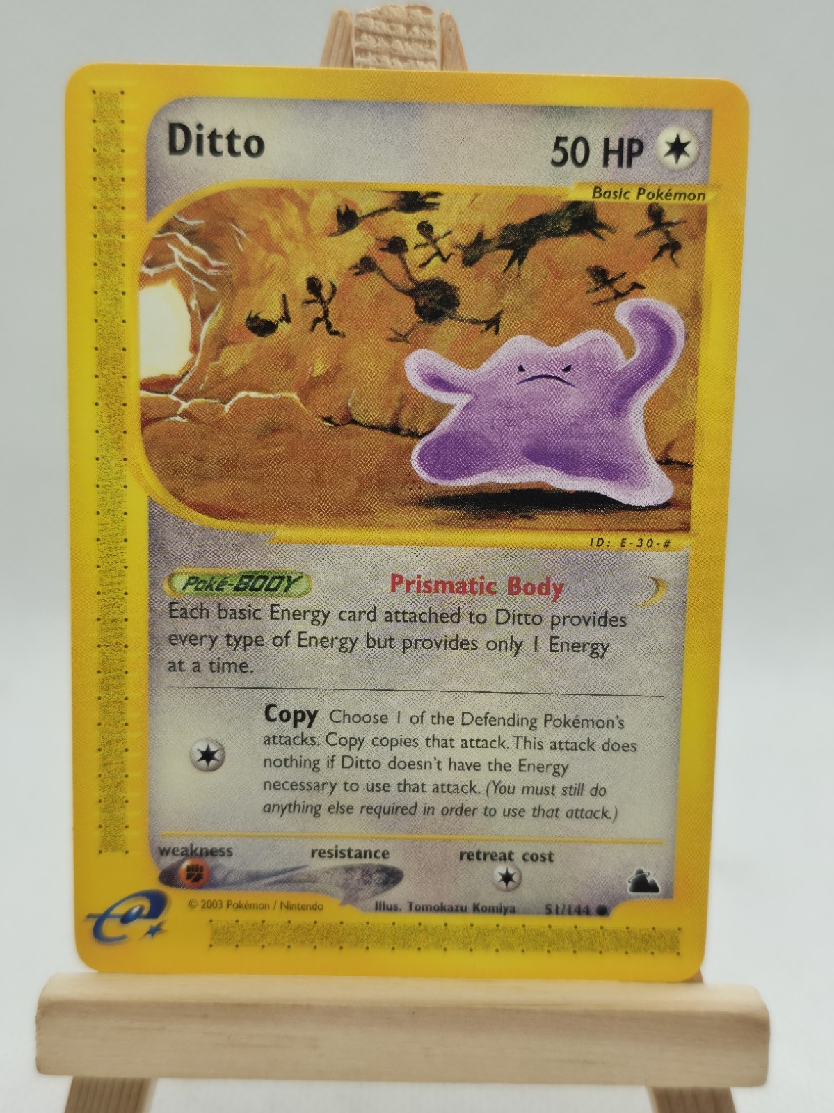 Ditto 51/144 Non Holo Skyridge - Pokemon Card 
