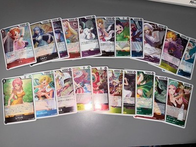 ONE PIECE Card Game FULL SET OF RARES Japanese EB03 (All 21 Rares)