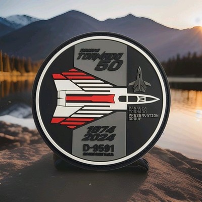 RARE Panavia Tornado Preservation Group 3d PVC Patch 50 Years Anniversary 2024