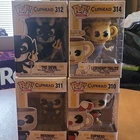 Funko Pop! Vinyl Cuphead Series - Cuphead, Mugman, The Devil, Legendary Chalice